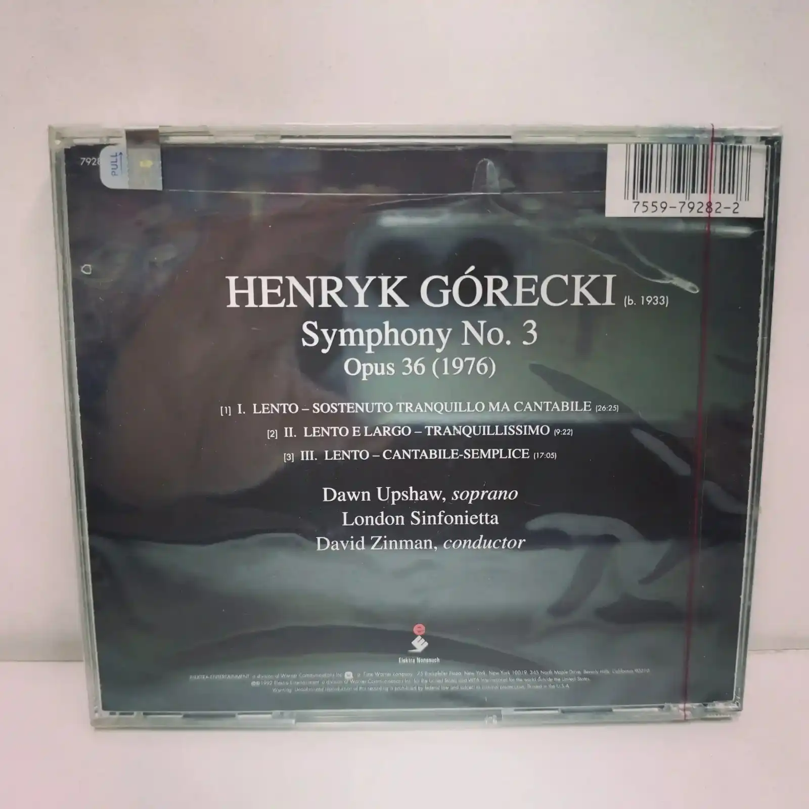 Henryk Górecki – Symphony No. 3 (CD SELLADO) - Imagen 2