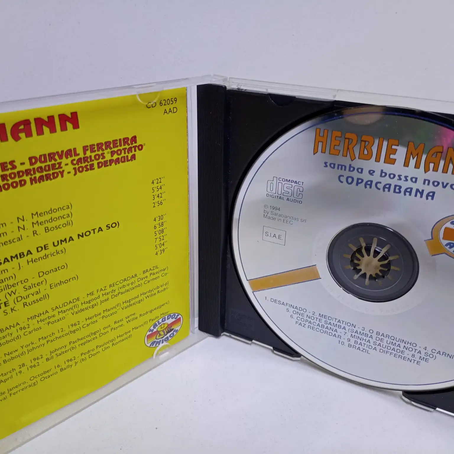 Herbie Mann – Samba & Bossa Nova (CD) - Imagen 3