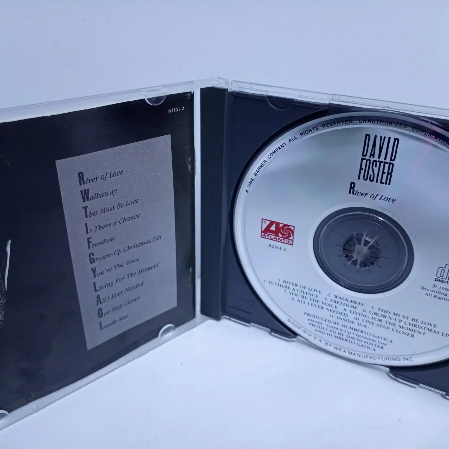 David Foster – River Of Love (CD) - Imagen 3