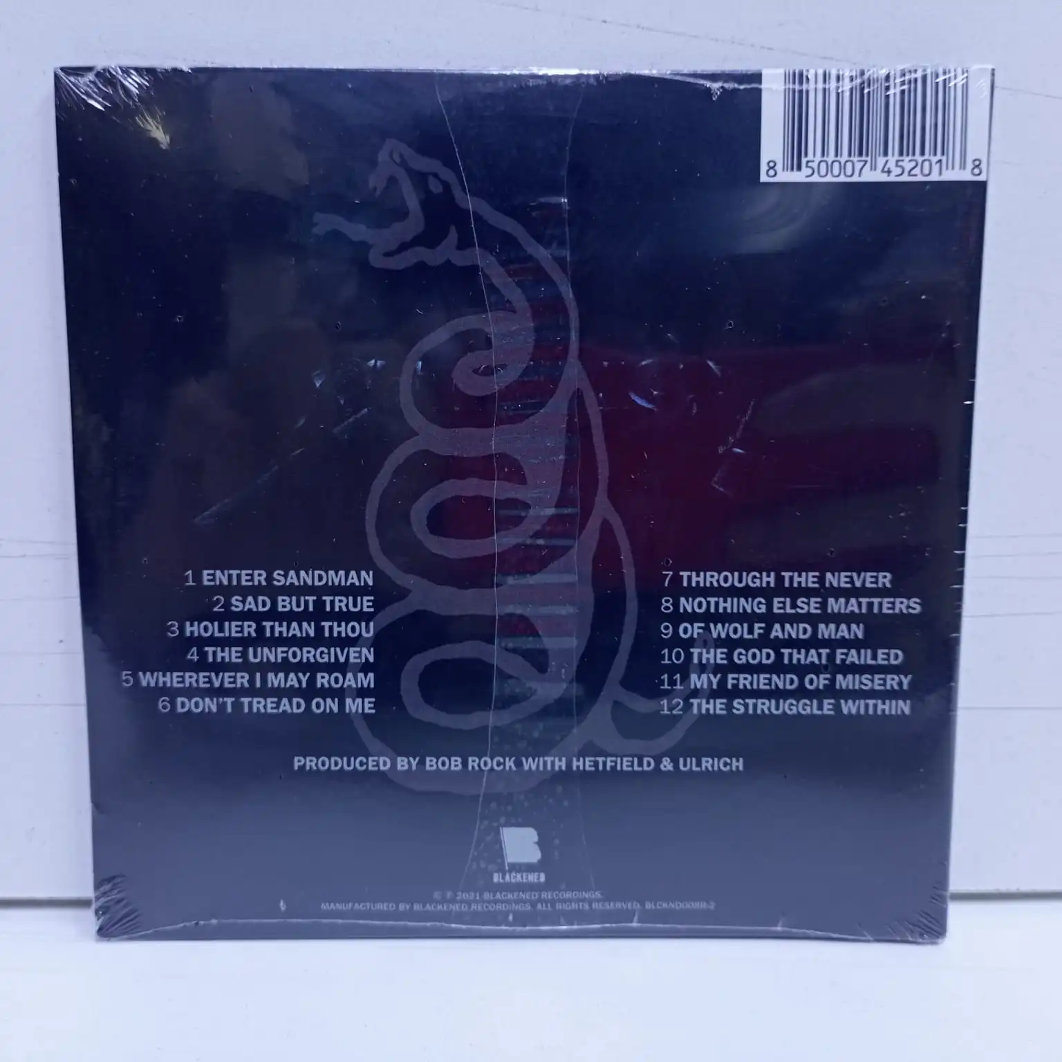 Metallica – The Black Album (CD SELLADO) - Imagen 2