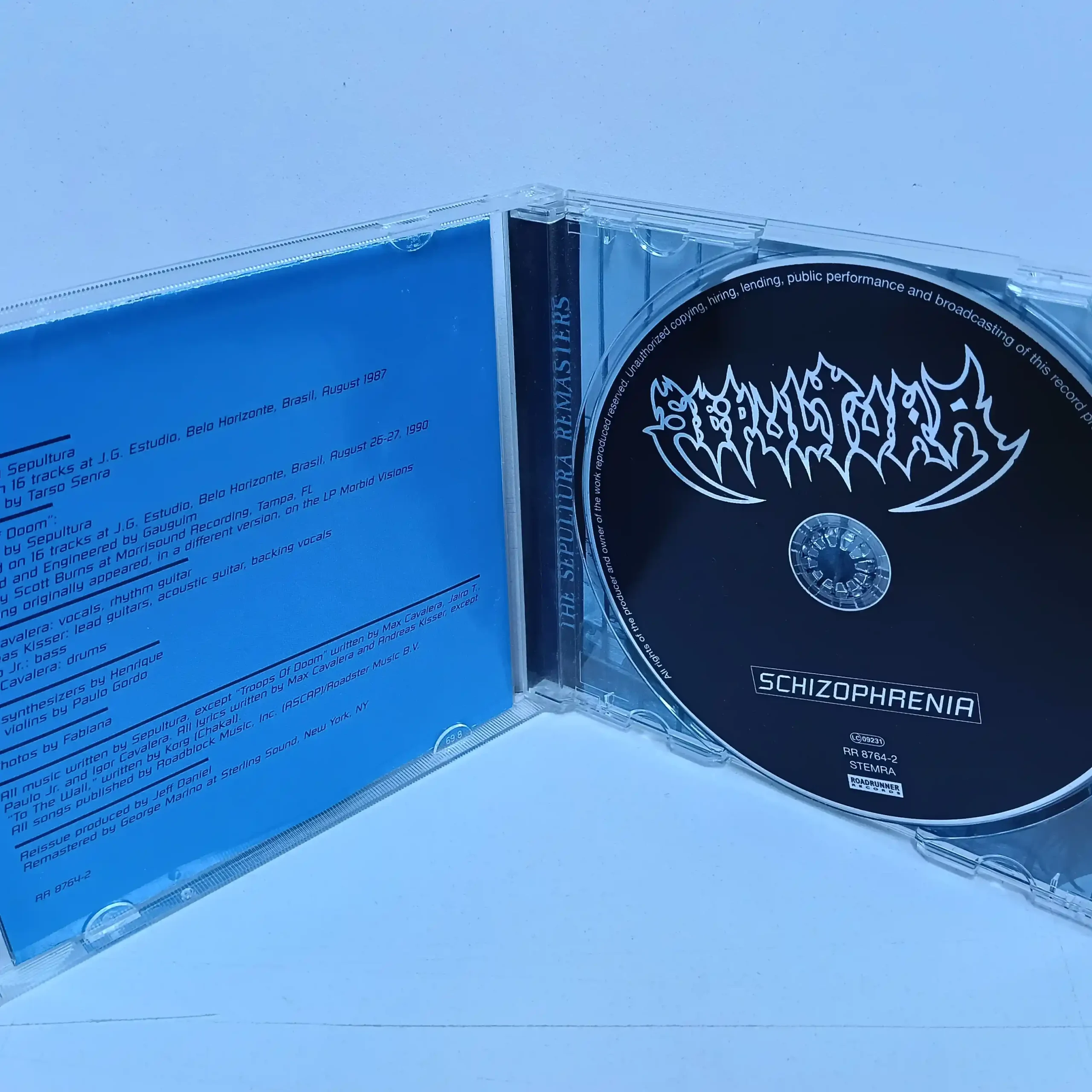 Sepultura - Schizophrenia (CD) - Imagen 3