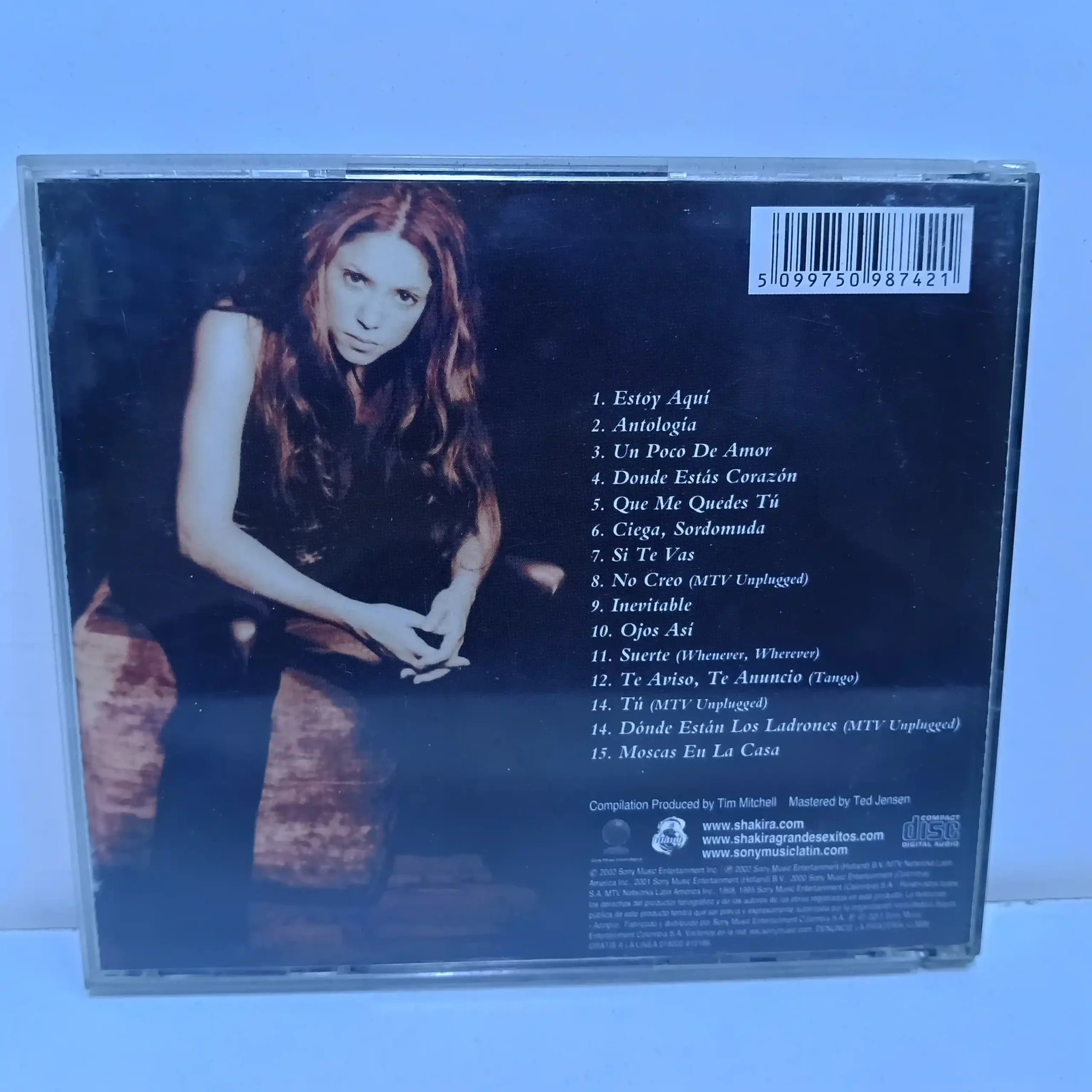 Shakira – Grandes exitos (CD) - Imagen 2