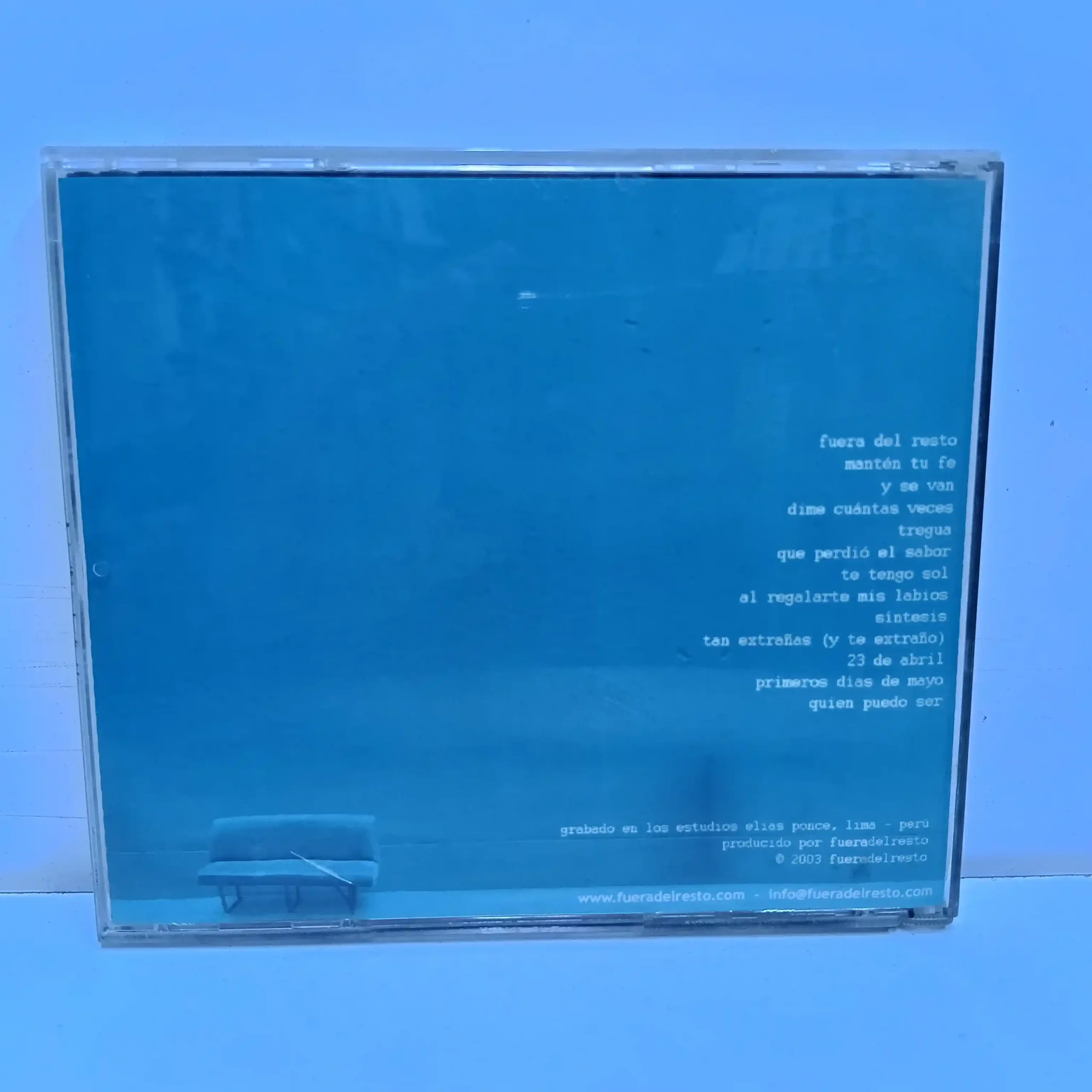 Fuera Del Resto – Fuera Del Resto (CD) - Imagen 2