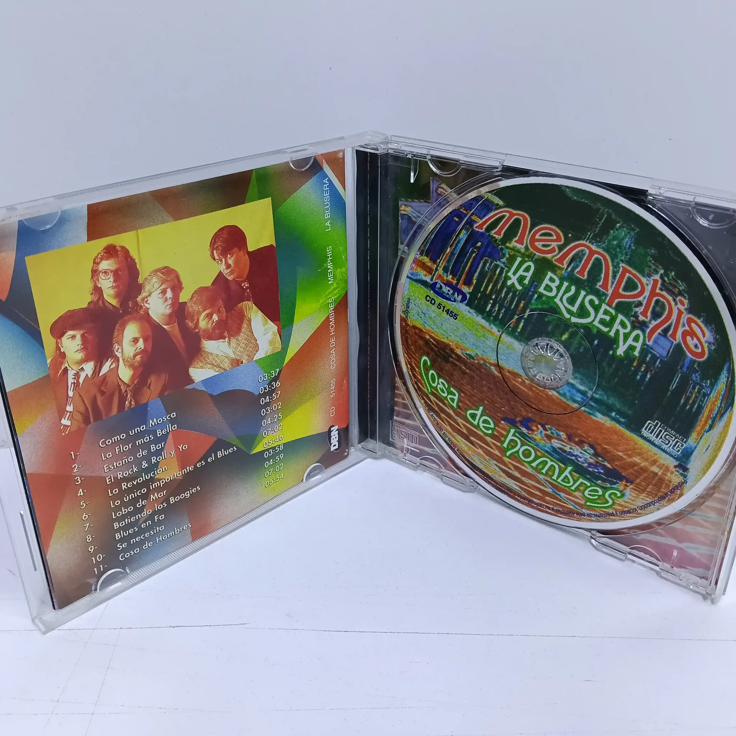 Memphis La Blusera – Cosa de hombres (CD) - Imagen 3