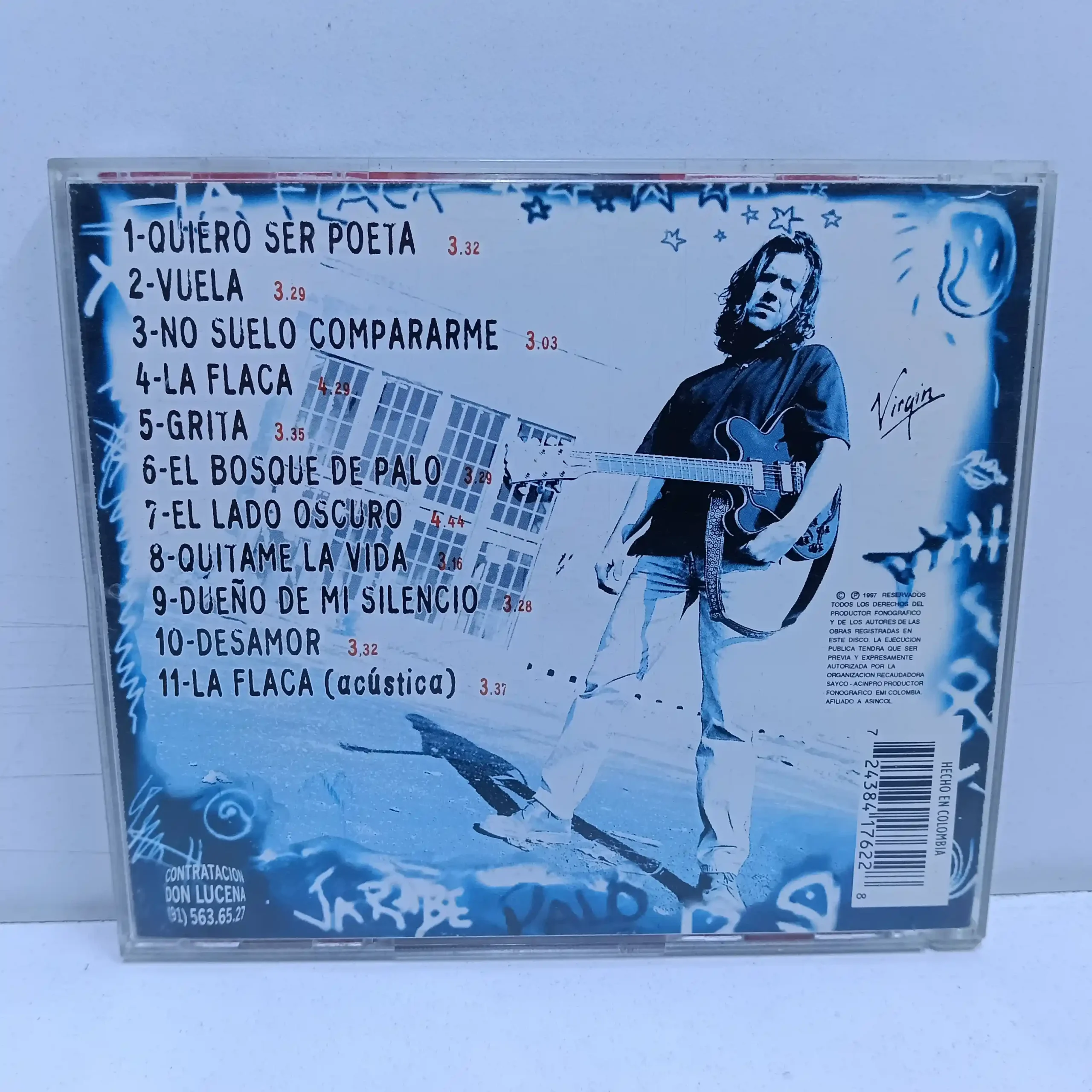 Jarabe De Palo – La Flaca (CD) - Imagen 2