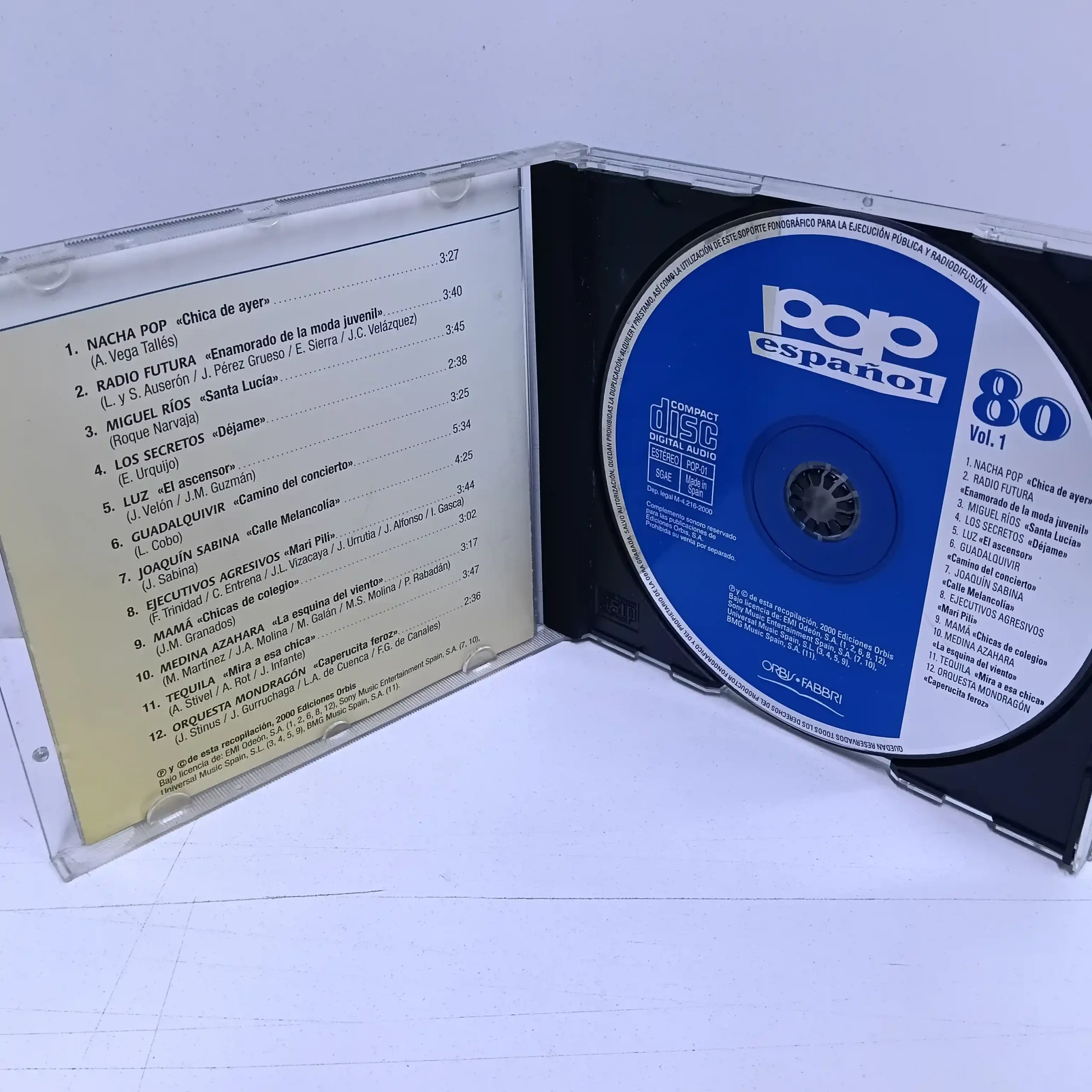 Pop Español 80 Vol 1 (CD) - Imagen 3