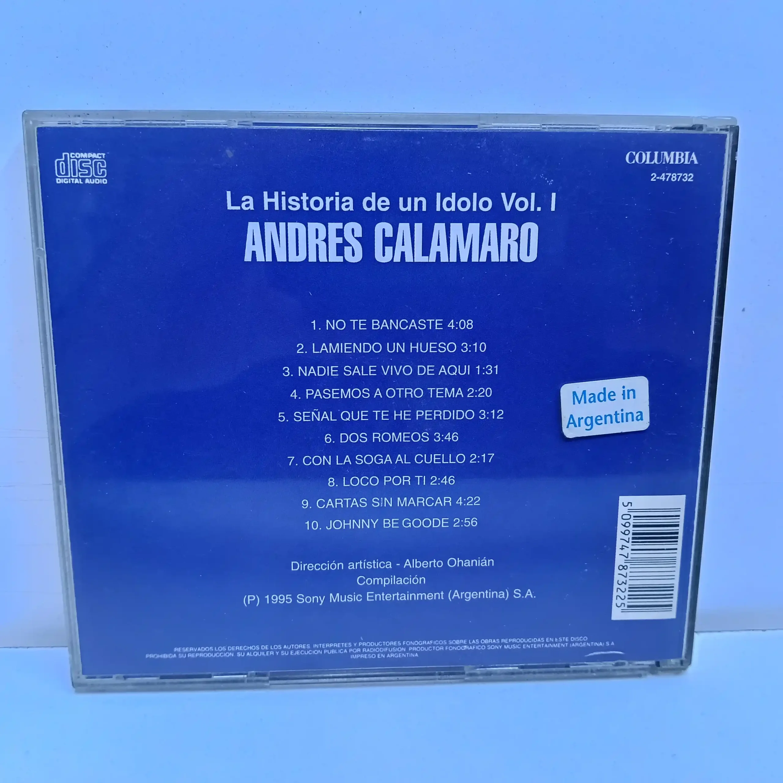 Andres Calamaro – La Historia de un idolo (CD) - Imagen 2