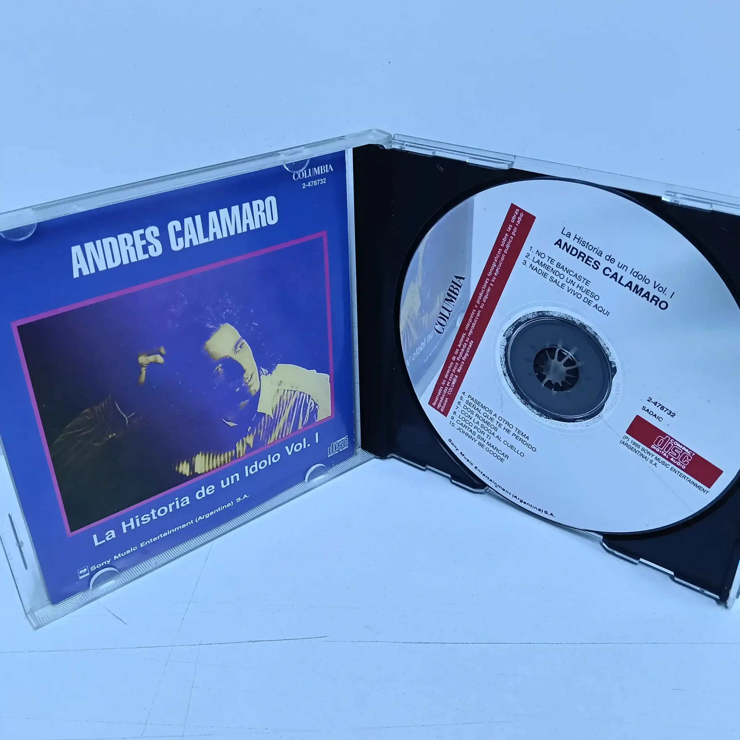 Andres Calamaro – La Historia de un idolo (CD) - Imagen 3