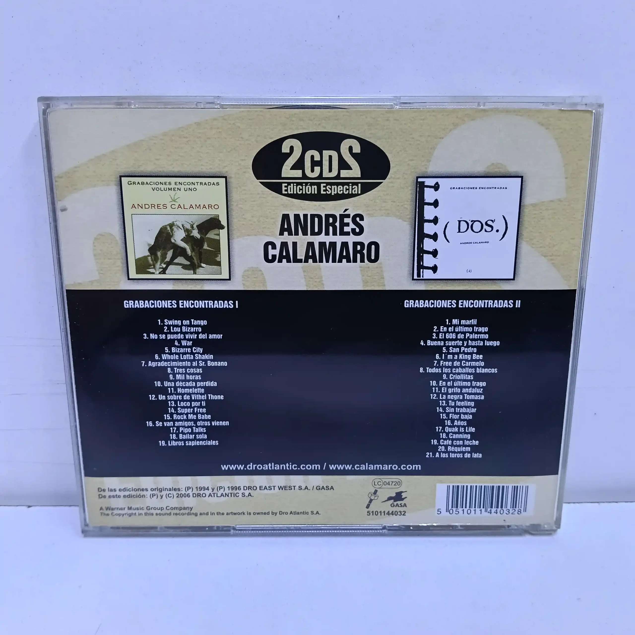 Andres Calamaro – Edicion Especial (2 CD) - Imagen 2