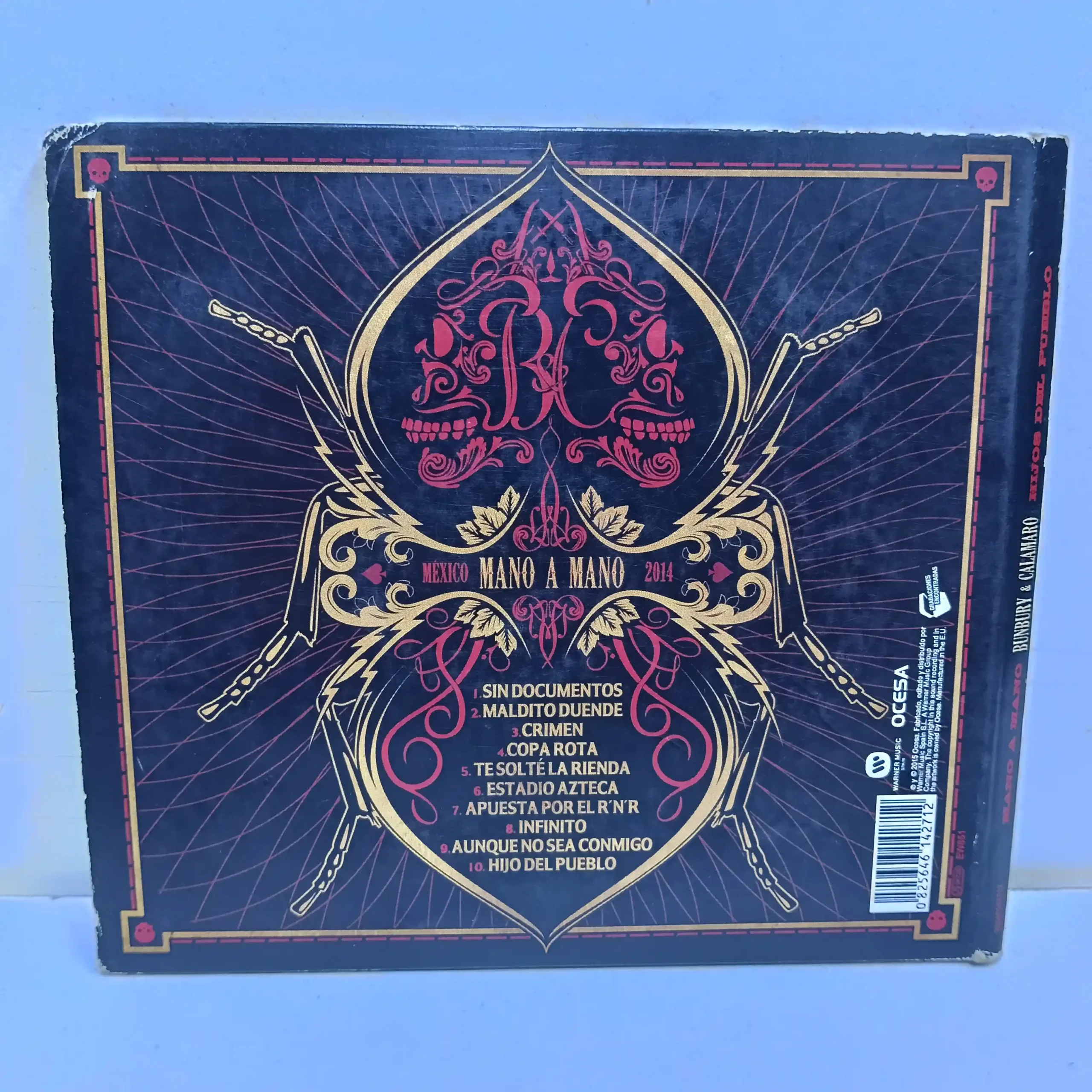 Bunbury & Calamaro – Hijos del Pueblo (CD) - Imagen 2