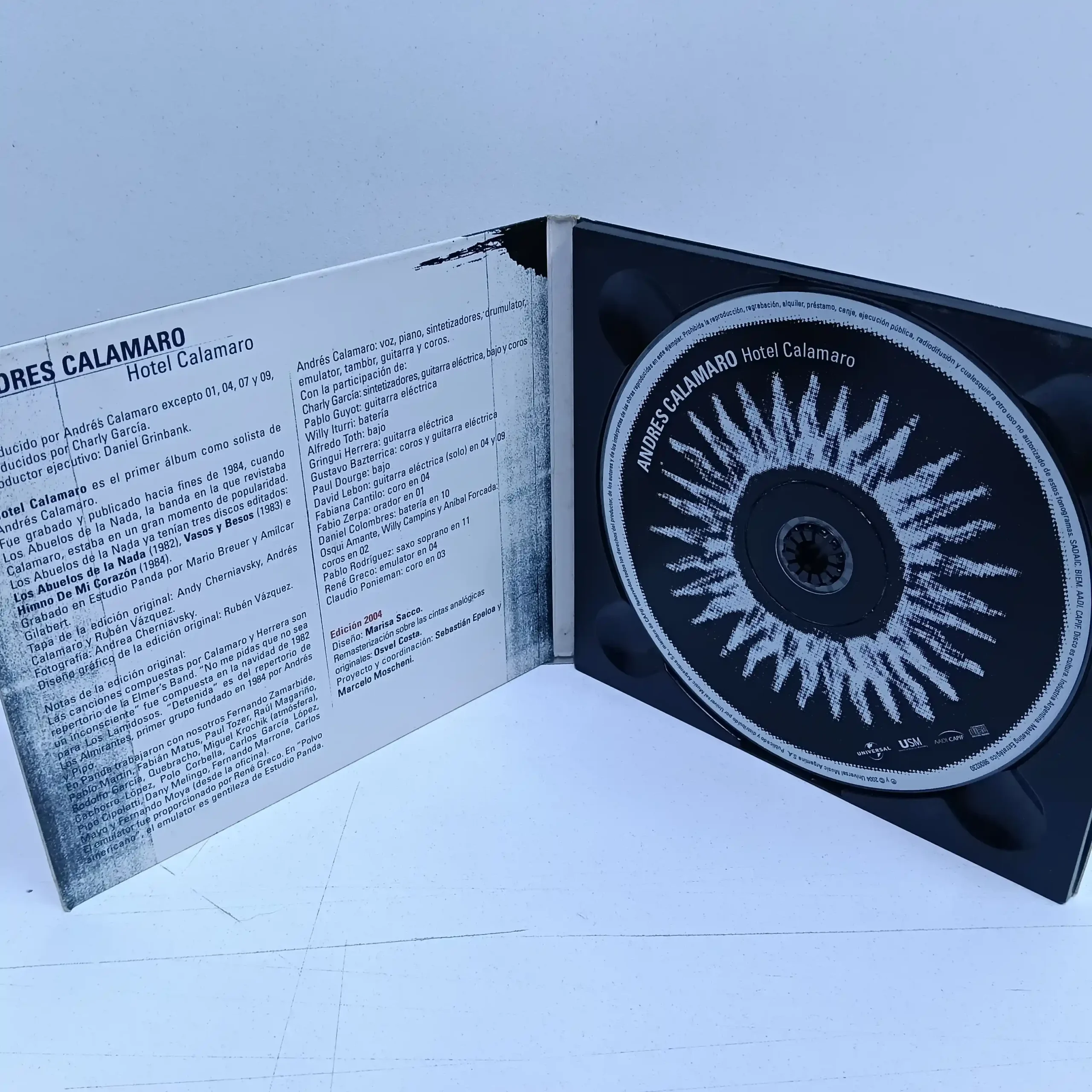 Andres Calamaro – Hotel Calamaro (CD) - Imagen 3