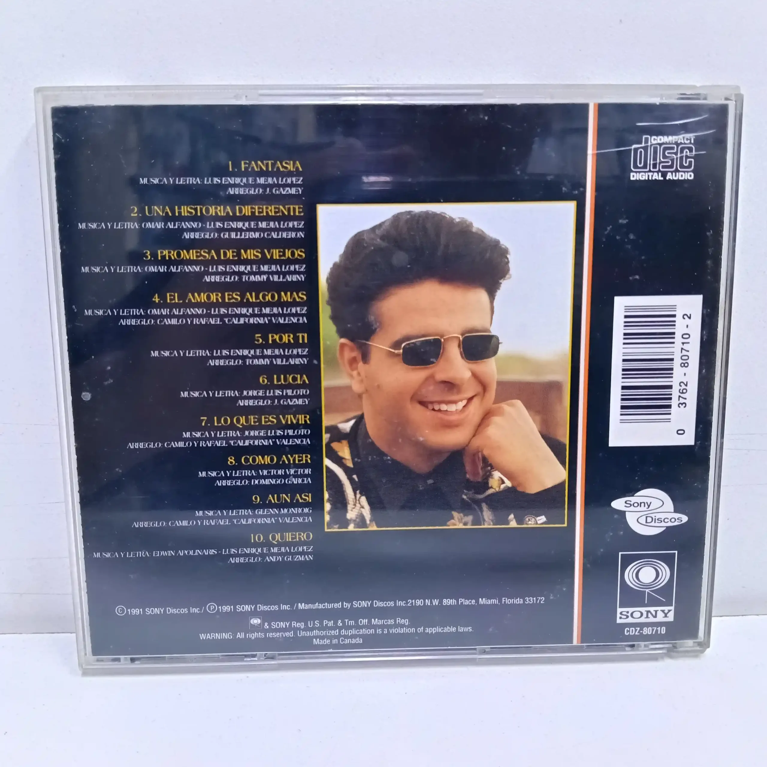 Luis Enrique – Una Historia Diferente (CD) - Imagen 2
