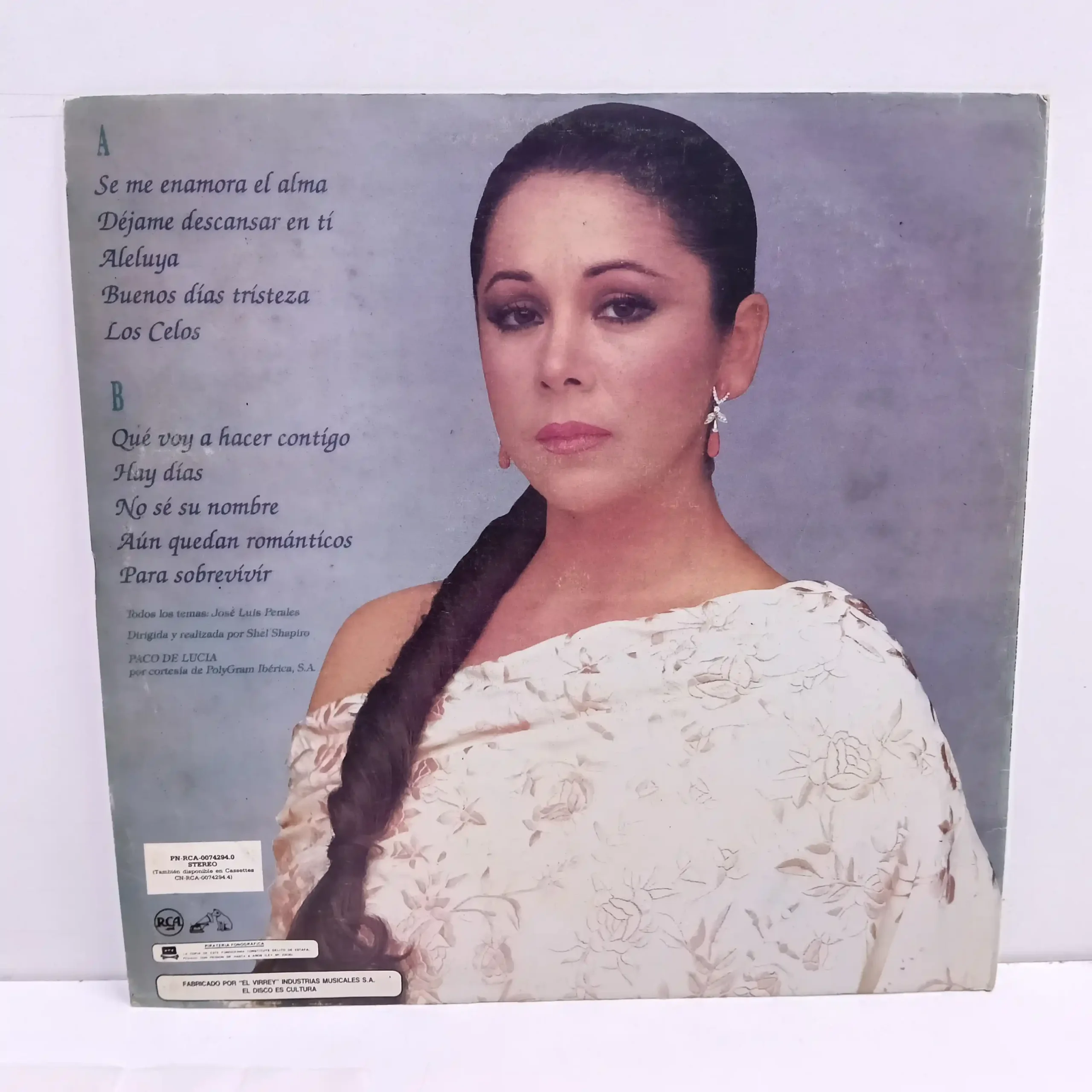 Isabel Pantoja - Se me enamora el alma (LP EPOCA) - Imagen 2