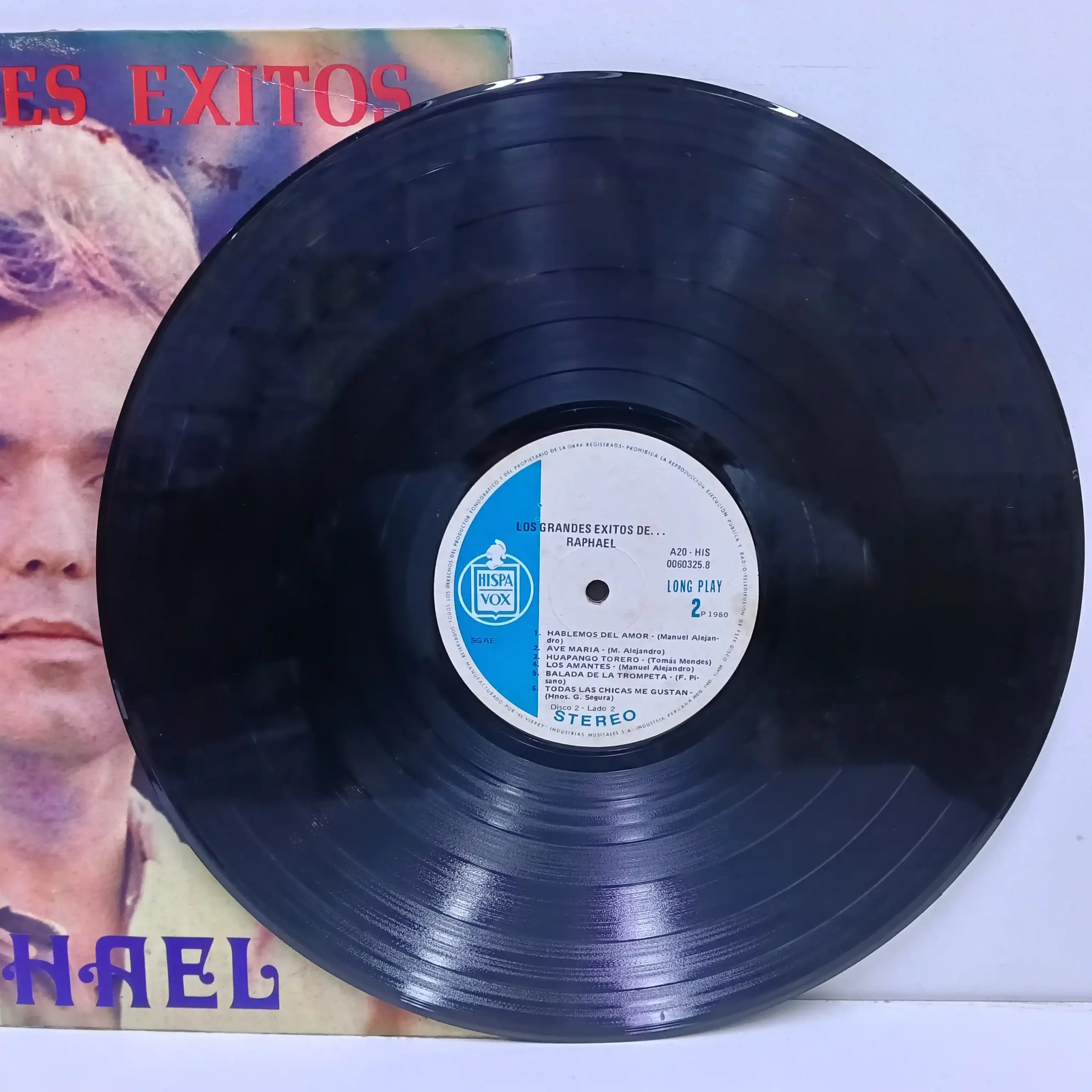 Raphael - Los Grandes Exitos de Raphael (2 LP EPOCA) - Imagen 7