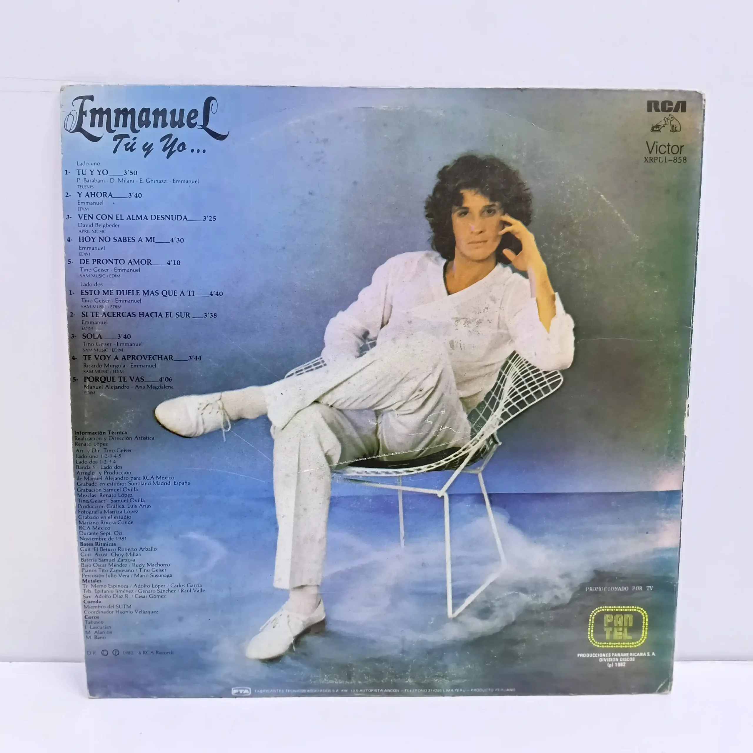 Emmanuel – Tu y Yo….(LP EPOCA) - Imagen 2