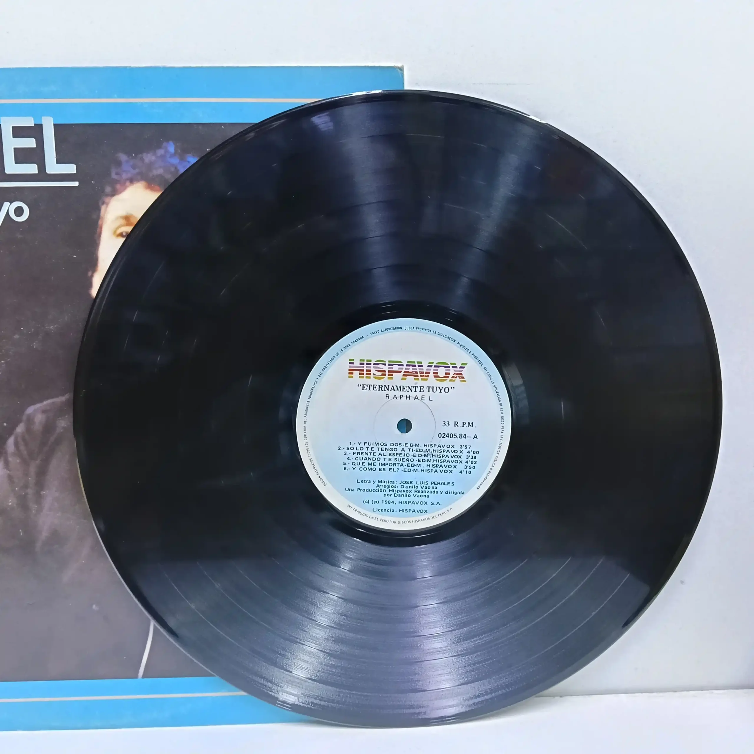 Raphael - Eternamente tuyo (LP EPOCA) - Imagen 3