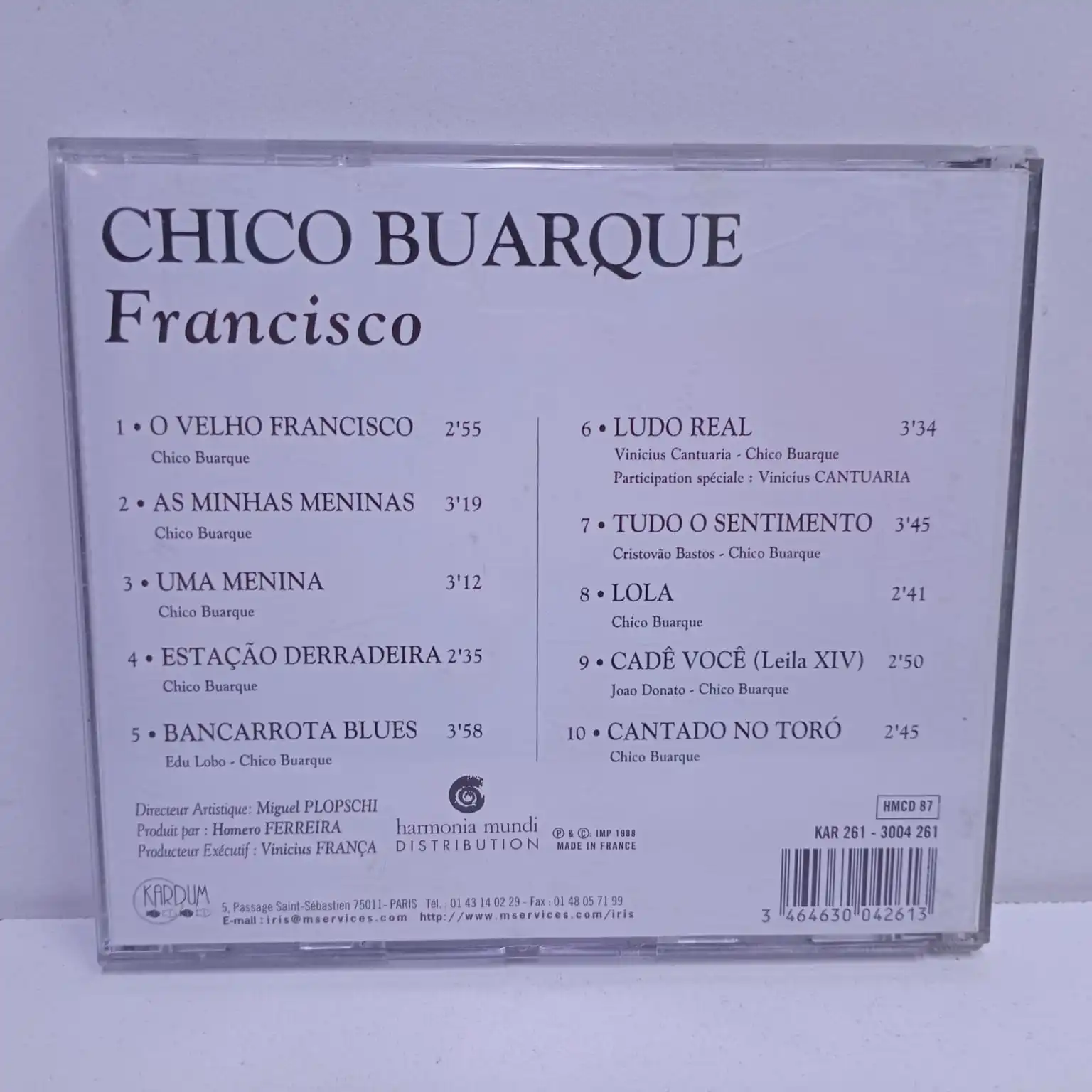 Chico Buarque – Francisco (CD) - Imagen 2