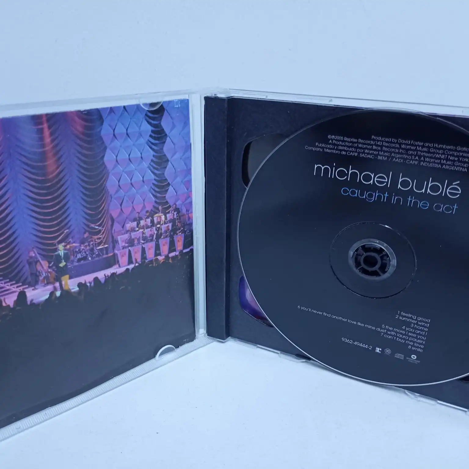 Michael Buble – Caught In The Act (CD+DVD) - Imagen 3