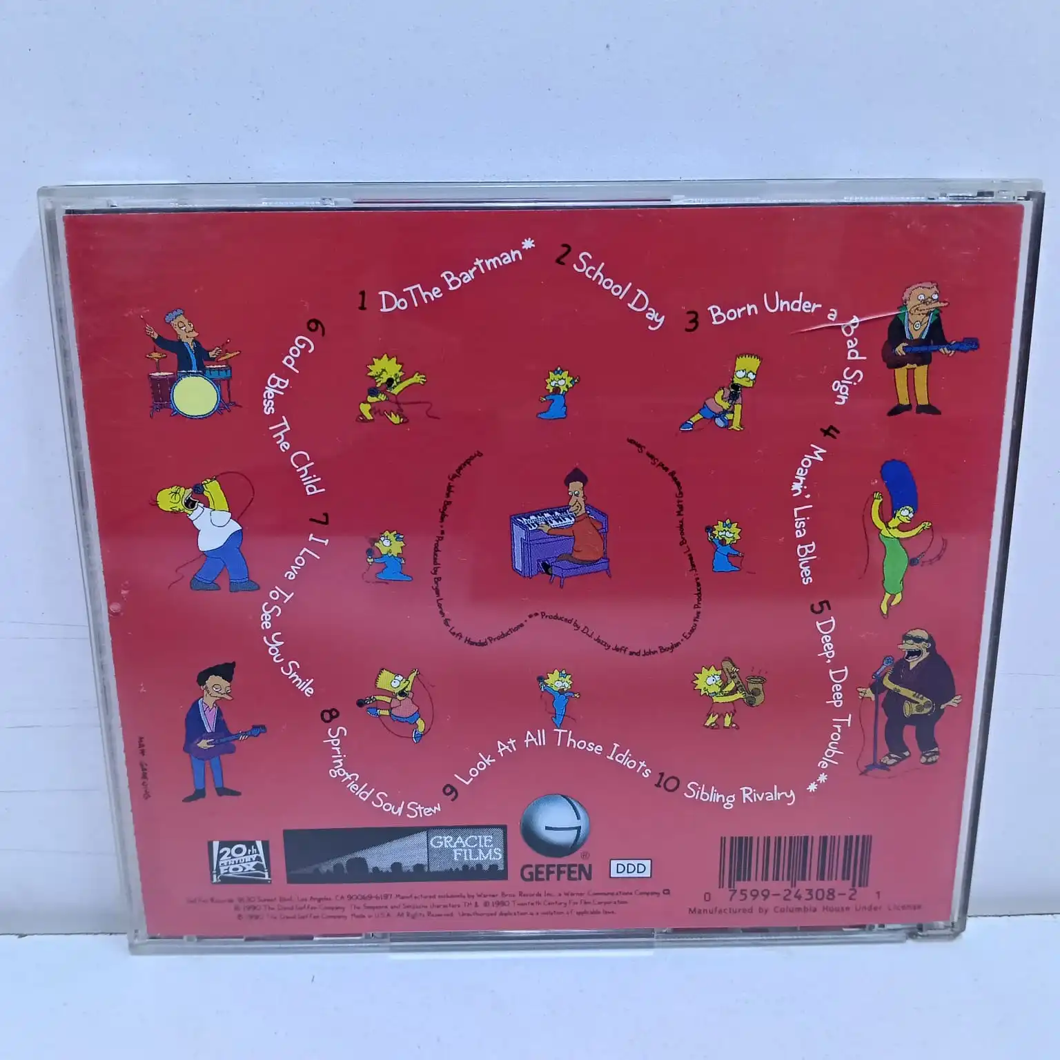 The Simpsons – Sing The Blues, Soundtrack (CD) - Imagen 2