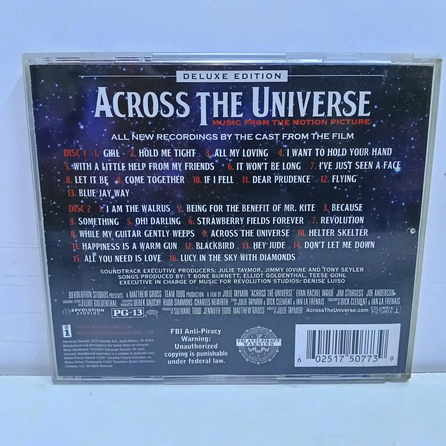 Across the universe – Music From The Motion Picture (2 CD) - Imagen 3