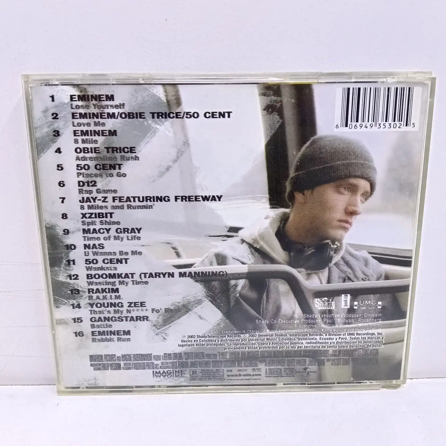 8 Mile – Music From The Motion Picture (CD) - Imagen 2