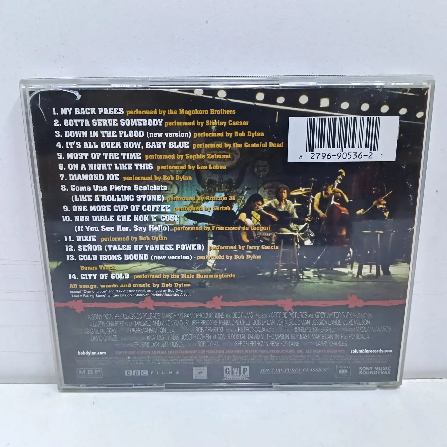 Masked and Anonymous – Music From The Motion Picture (CD) - Imagen 3