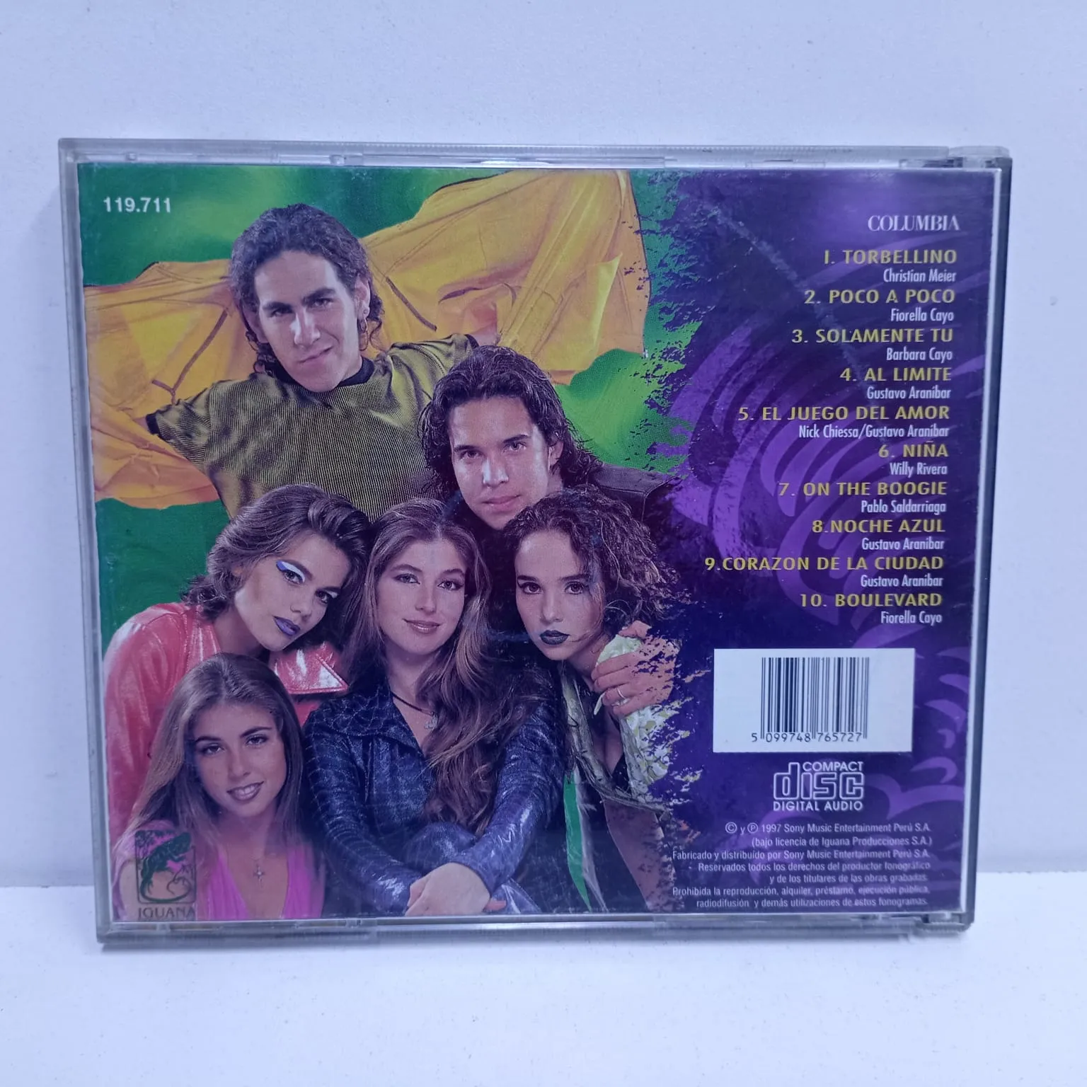Torbellino – Corazón De La Ciudad (CD) - Imagen 3
