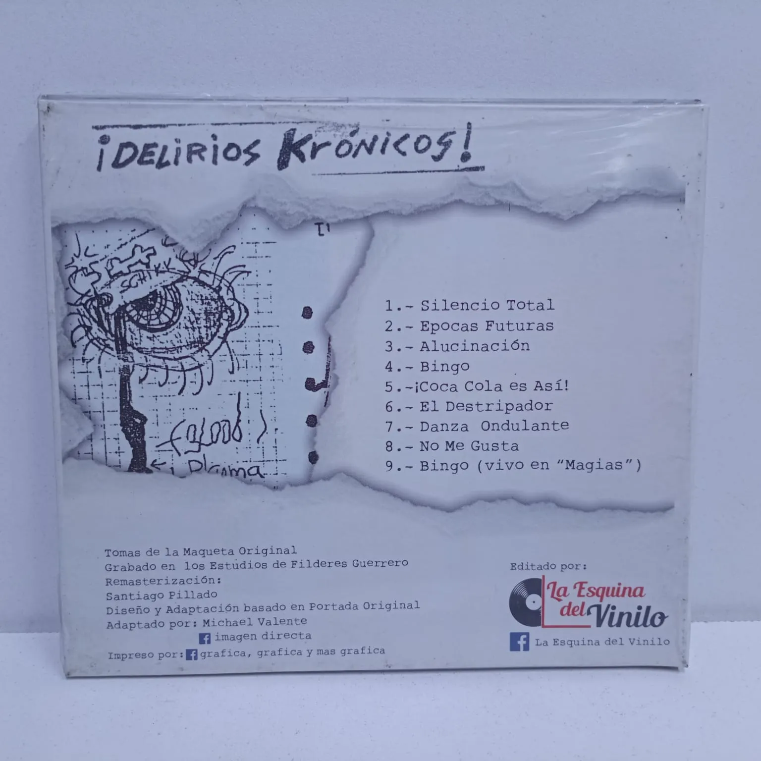 Delirios Kronicos – Delirios Kronicos (CD SELLADO) - Imagen 2