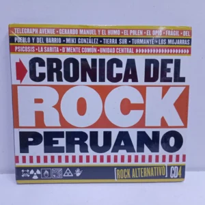 Crónica Del Rock Peruano – Modern Rock CD4 (CD SELLADO)