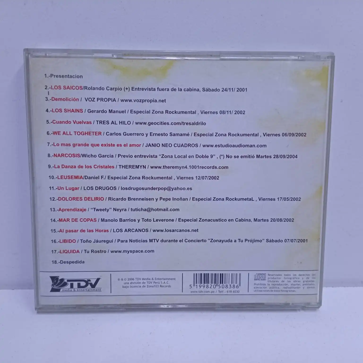 Rockumental – La historia en sus propias palabras (CD) - Imagen 3