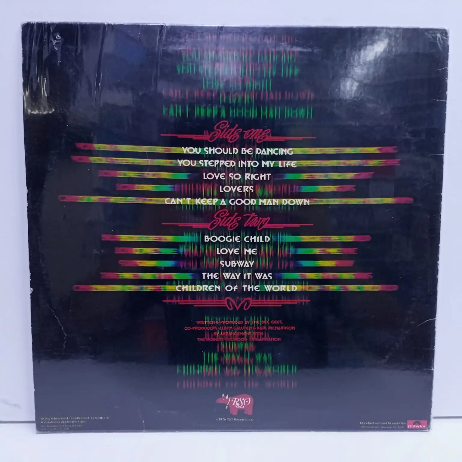 Bee gees – Children of the world (LP EPOCA) - Imagen 2