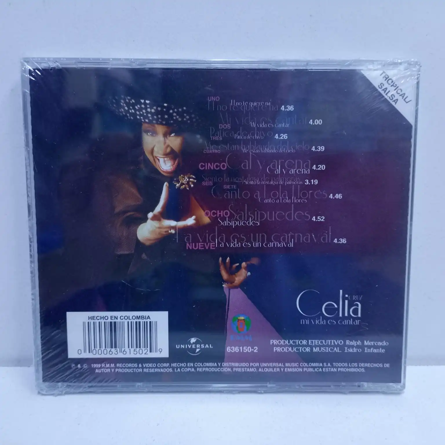 Celia Cruz – Mi Vida Es Cantar (CD SELLADO) - Imagen 2