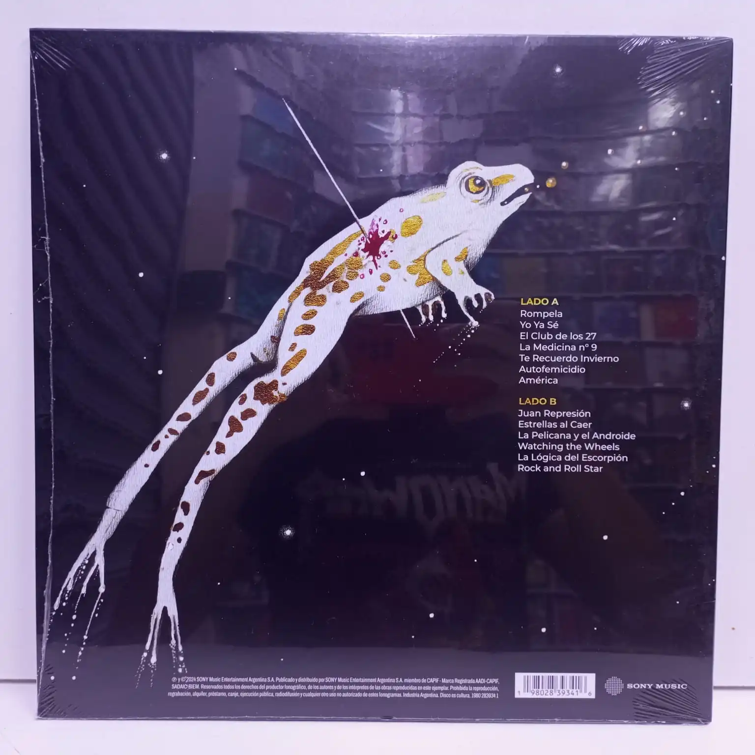 Charly Garcia – La Logica del Escorpion (LP SELLADO) - Imagen 2