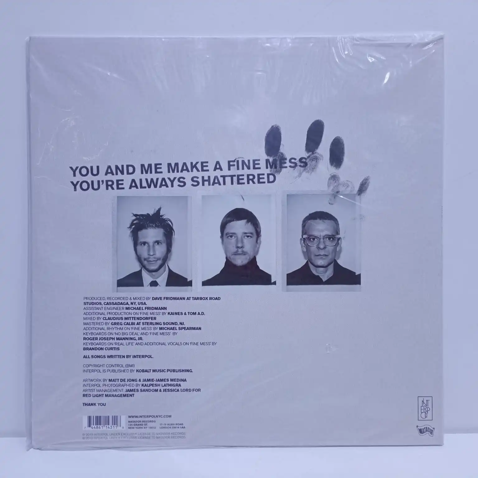 Interpol – A Fine Mess (LP SELLADO) - Imagen 2