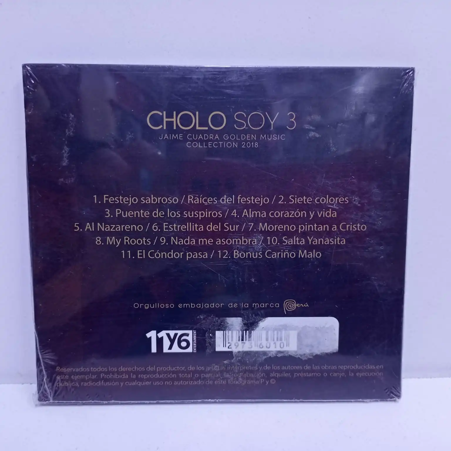 Jaime Cuadra – Cholo Soy 3 (CD SELLADO) - Imagen 2