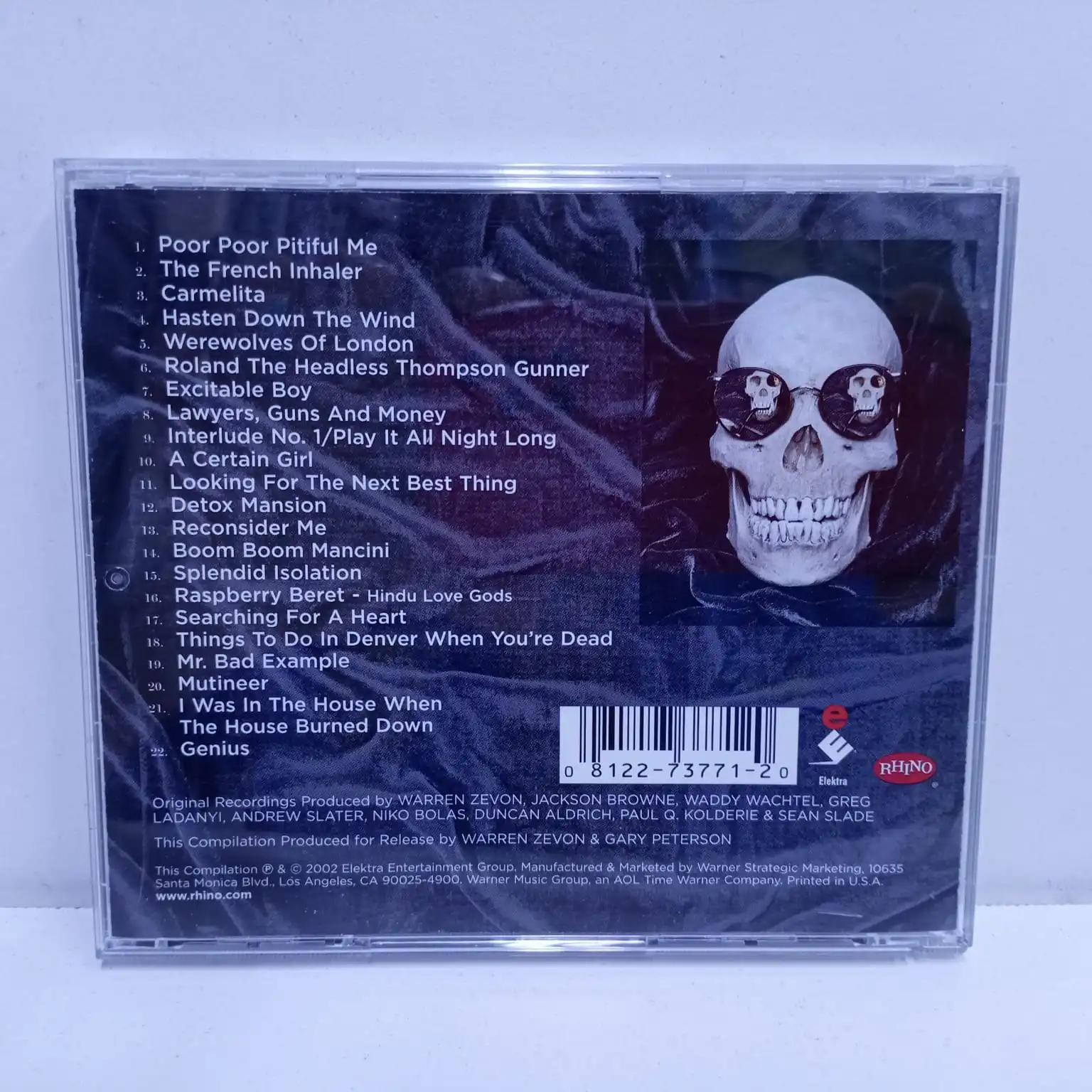 Warren Zevon – Genius, The Best Of Warren Zevon (CD) - Imagen 2