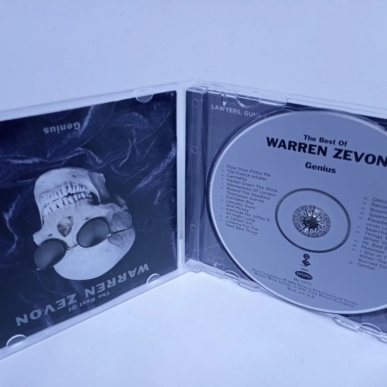 Warren Zevon – Genius, The Best Of Warren Zevon (CD) - Imagen 3
