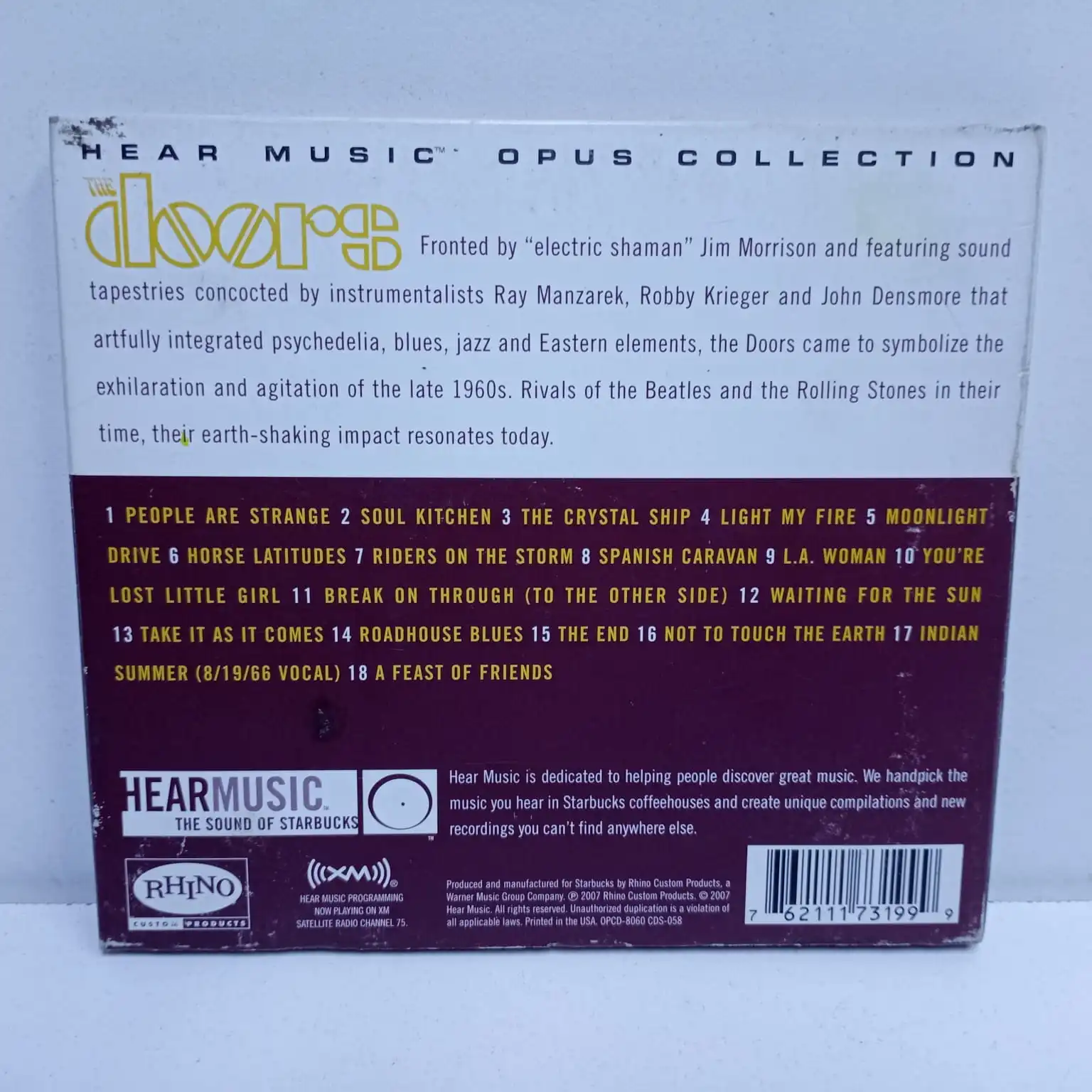 The Doors – Scattered sun, Opus collection (CD) - Imagen 3
