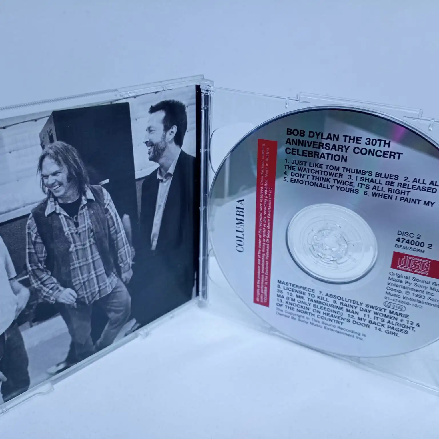 Bob Dylan – The 30th Anniversary Concert Celebration (2 CD) - Imagen 3
