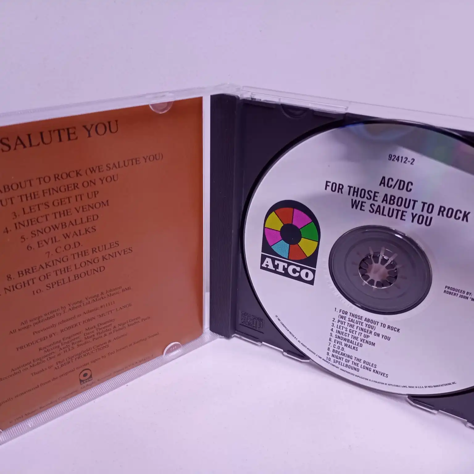 AC/DC – For Those About To Rock (CD) - Imagen 2
