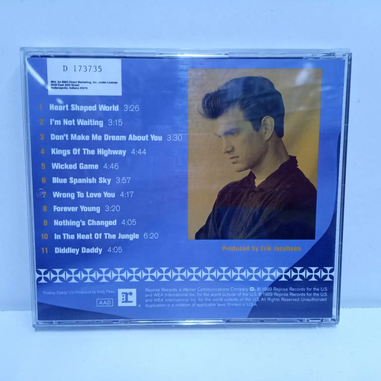 Chris Isaak – Heart Shaped World (CD) - Imagen 3