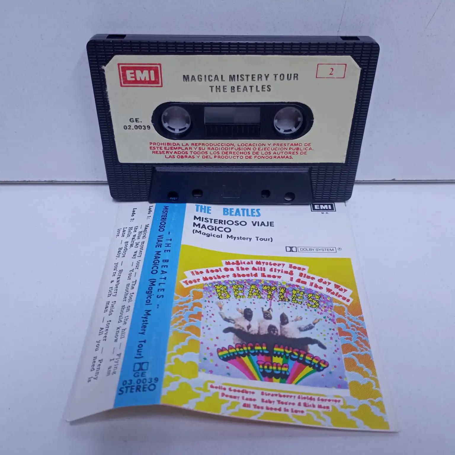 The Beatles – Magical Mistery Tour (CASSETTE) - Imagen 4