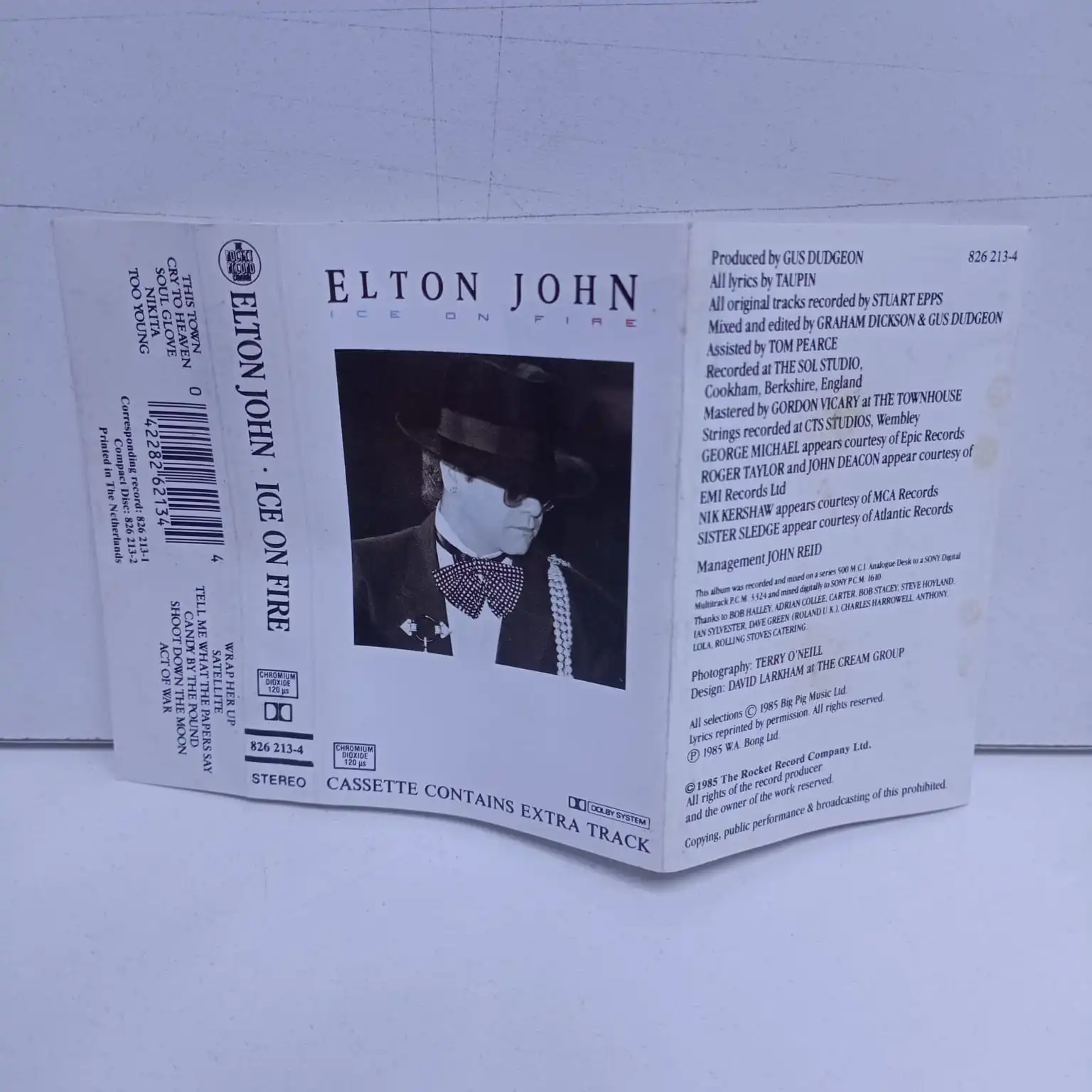 Elton John – Ice On Fire (CASSETTE) - Imagen 5