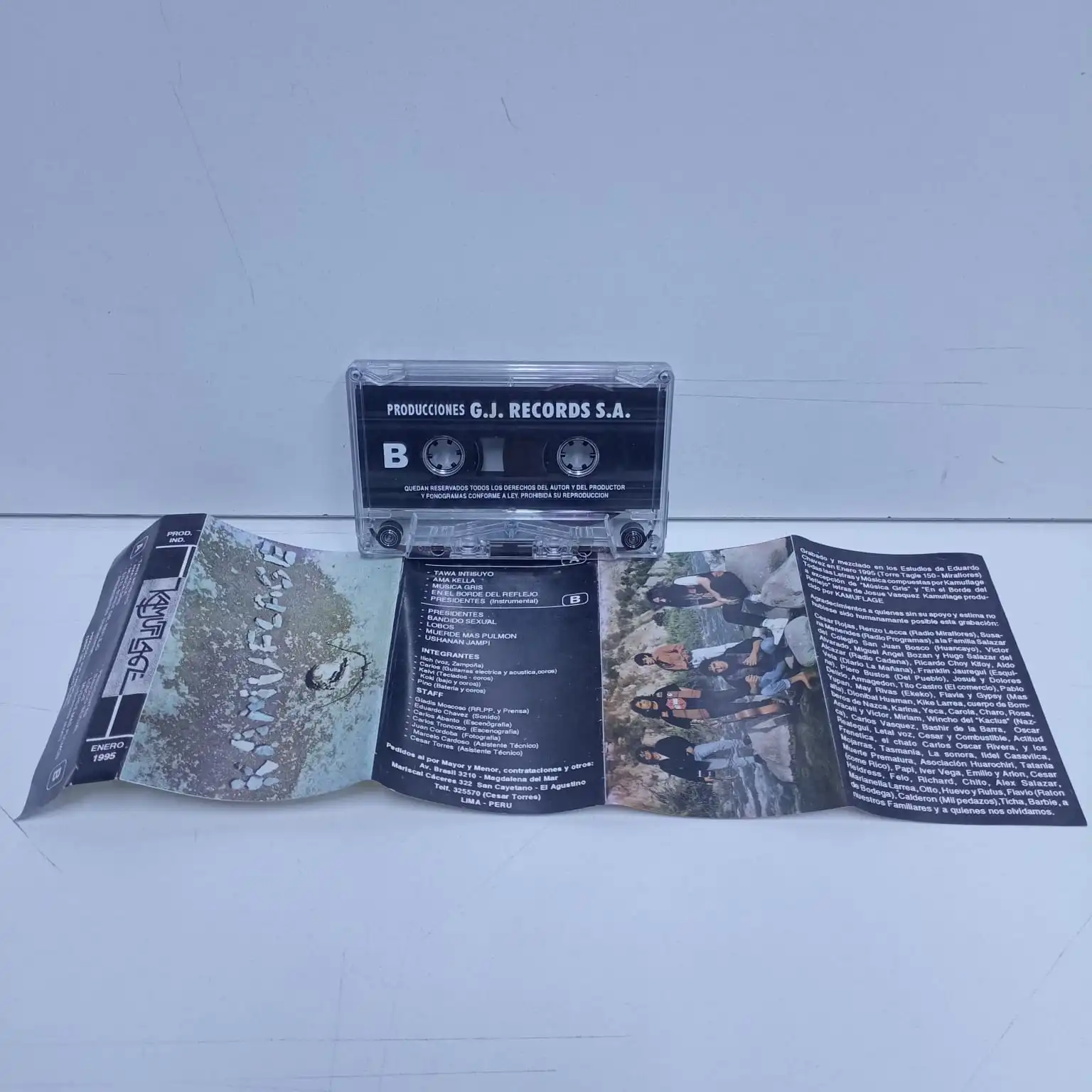 Kamuflage – Kamuflage (CASSETTE) - Imagen 3