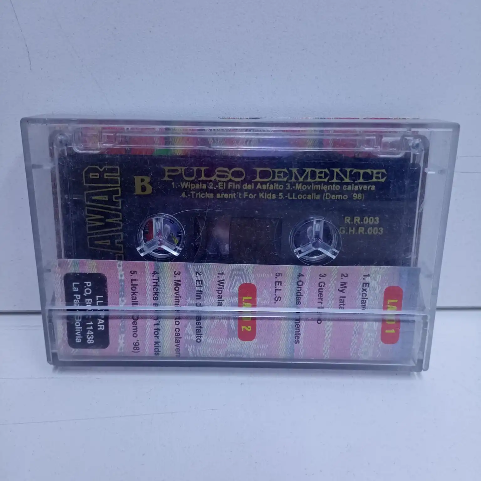 Llawar – Pulso Demente (CASSETTE) - Imagen 3