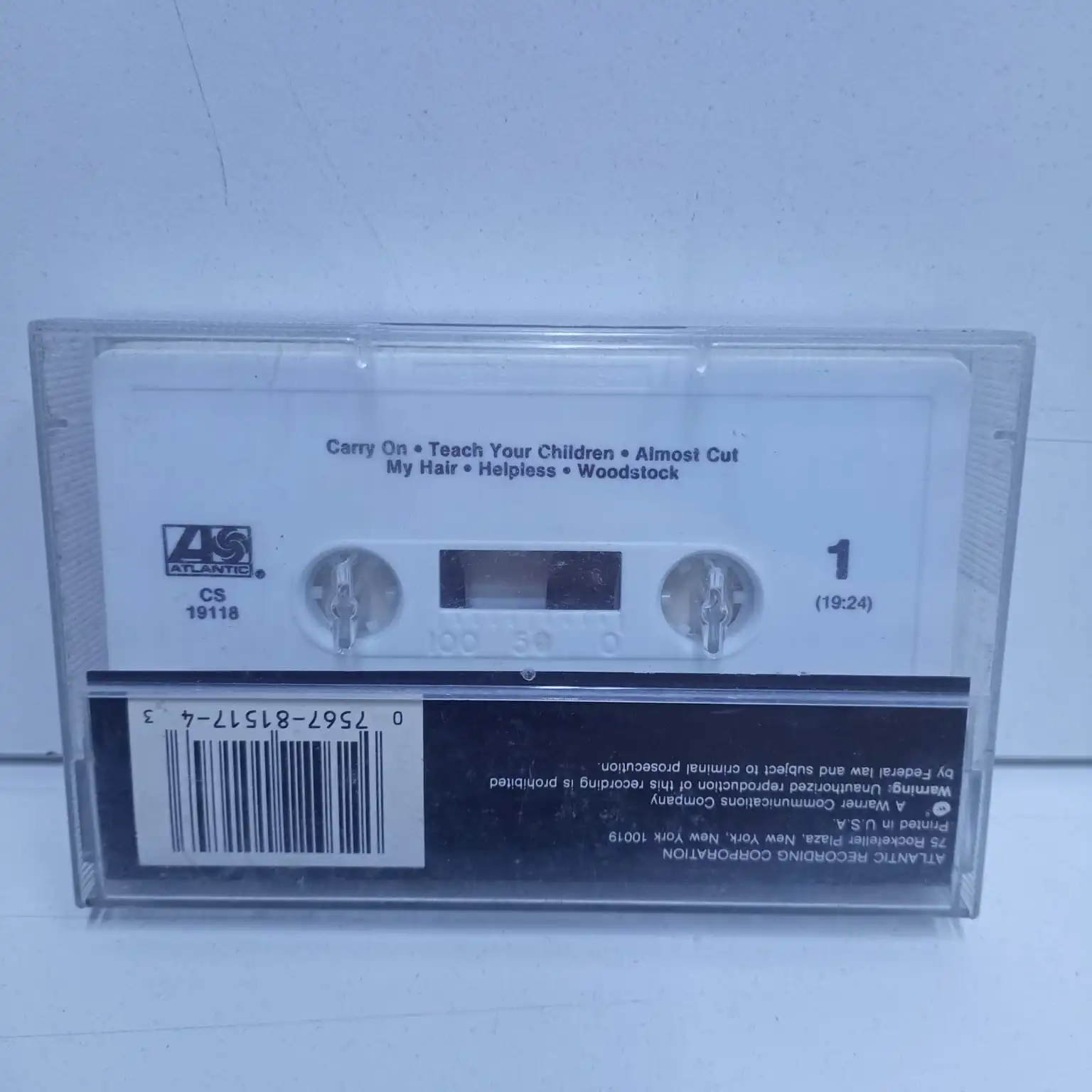 Crosby, Still, Nash and Young – Deja vu (CASSETTE) - Imagen 4