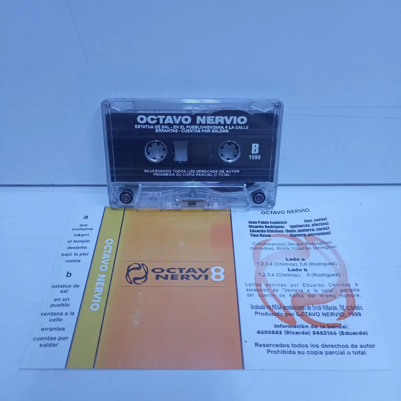 Octavo Nervio – 8 (CASSETTE) - Imagen 4