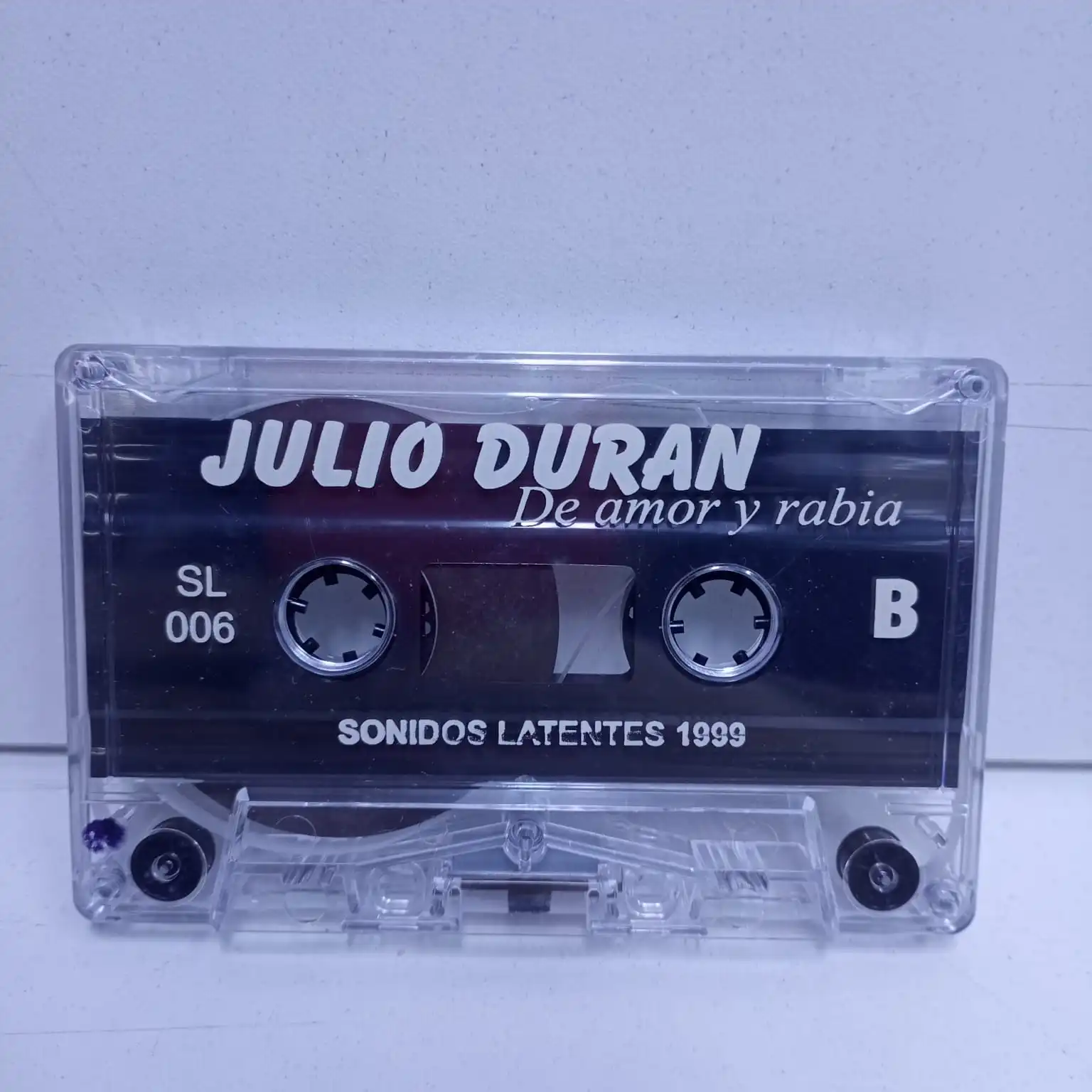 Julio Duran – De Amor y rabia (CASSETTE) - Imagen 2
