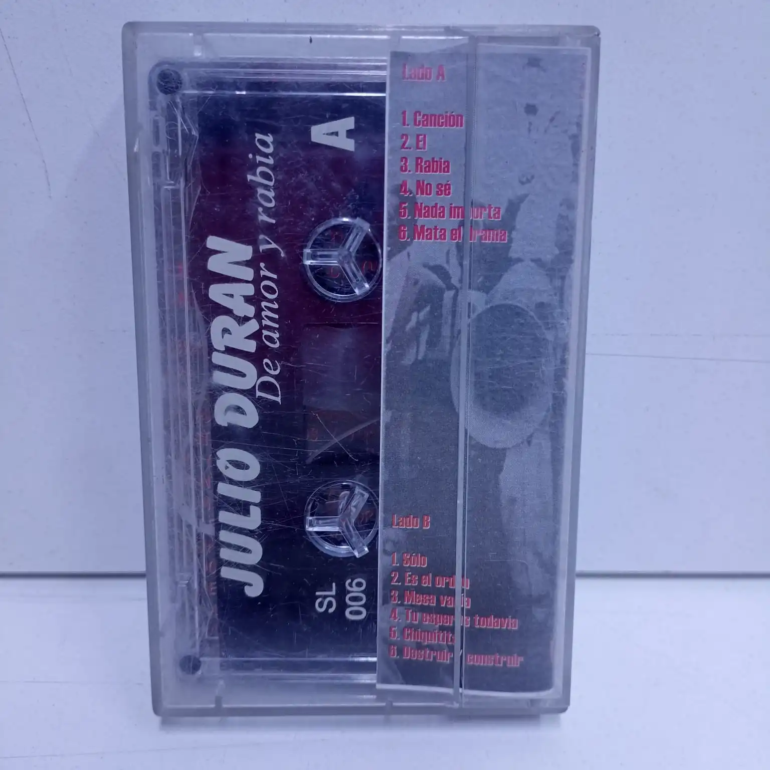 Julio Duran – De Amor y rabia (CASSETTE) - Imagen 6