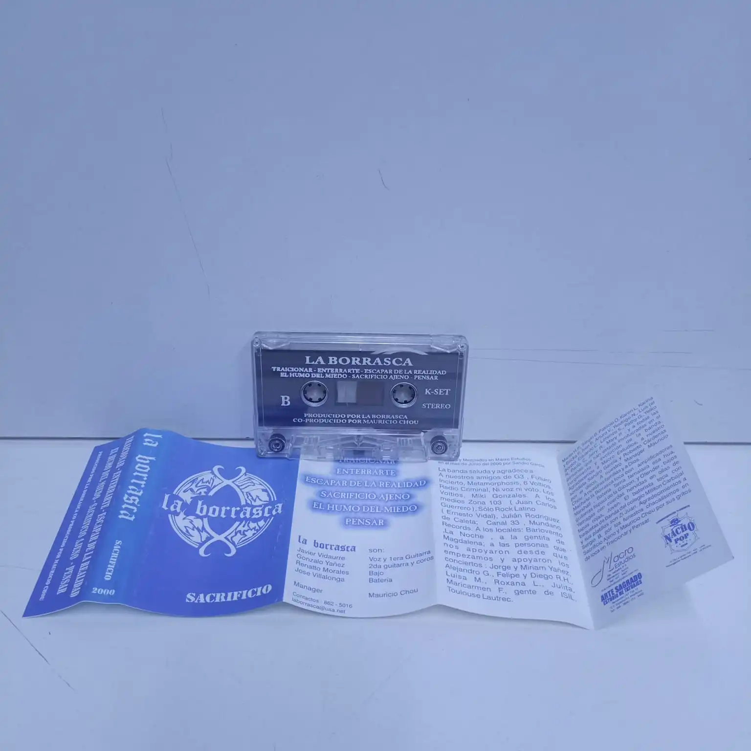 La Borrasca – Sacrificio (CASSETTE) - Imagen 3